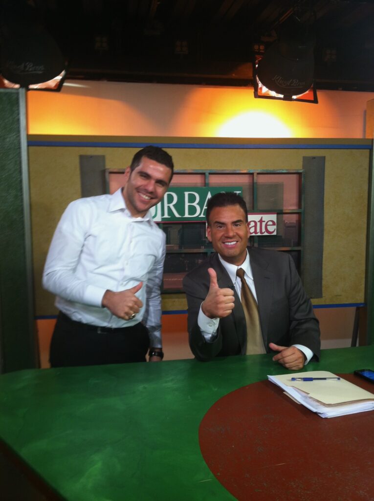 The 2013 television interview about the online campaign